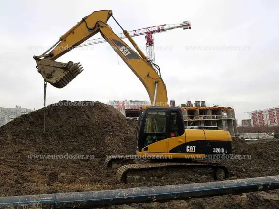 Экскаватор Caterpillar 320 DL 2007 года б/у