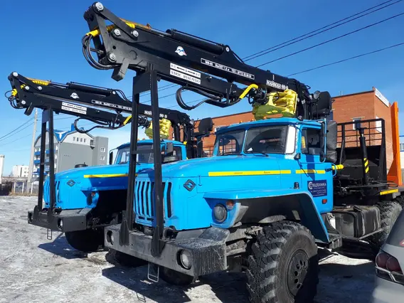 Лесовоз с КМУ Урал 55571-1151-60Е5 2018 года новый фото 2