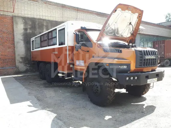 Вахтовый автобус Урал NEXT 3255-5013-71Е5 2019 года б/у фото 2