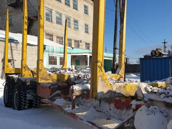 Полуприцеп-сортиментовоз САВ 93182 2018 года б/у фото 8