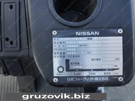 Вилочный погрузчик Nissan 1F1A18U 2012 года б/у фото 6