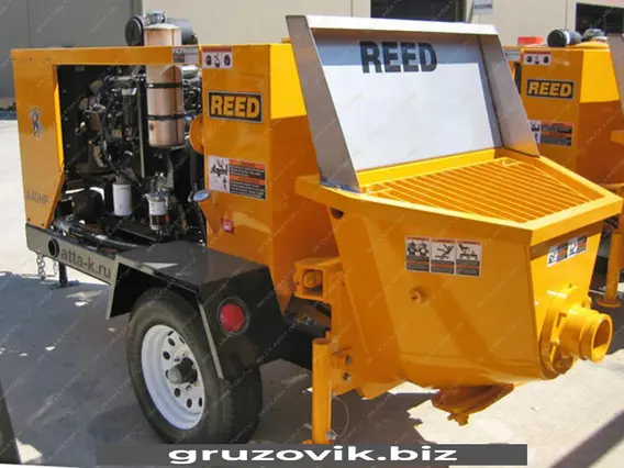 Прицепной бетононасос REED А40НР 2024 года новый фото 3