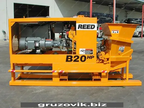 Прицепной бетононасос REED В20 2021 года новый фото 4