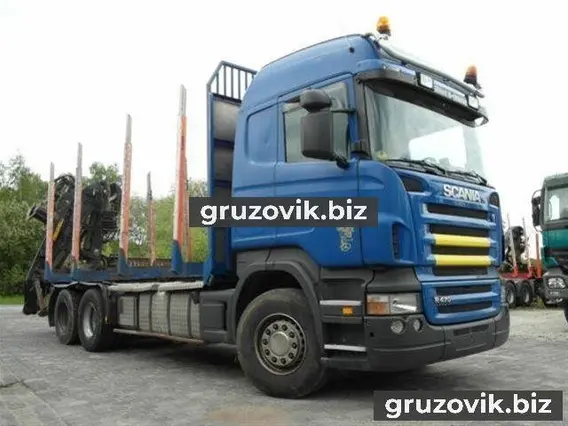 Лесовоз с КМУ Scania R470 2006 года б/у фото 8