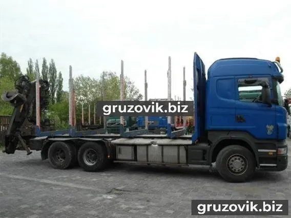 Лесовоз с КМУ Scania R470 2006 года б/у фото 9