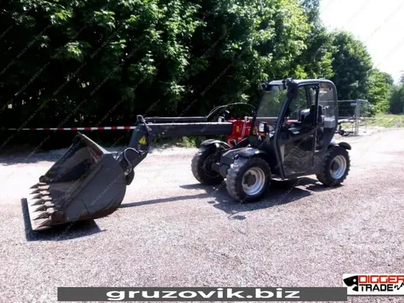 Телескопический погрузчик Manitou MT 625 2011 года б/у фото 2