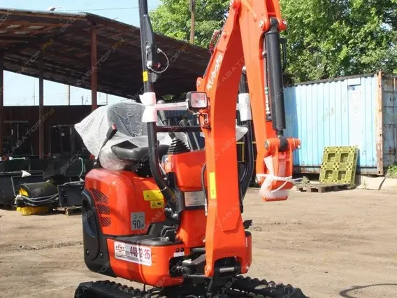 Экскаватор-погрузчик Kubota K008-3 2019 года б/у фото 2