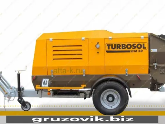 Прицепной бетононасос Turbosol BM15 2016 года б/у
