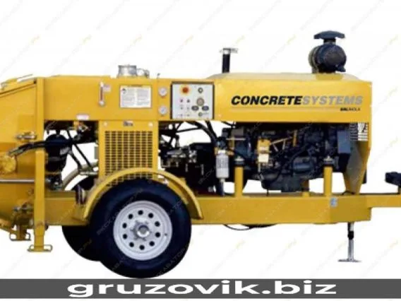 Прицепной бетононасос CONCRETE SYSTEMS cs46 2019 года б/у фото 4