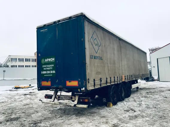 Шторный полуприцеп Krone sdp27 2005 года б/у