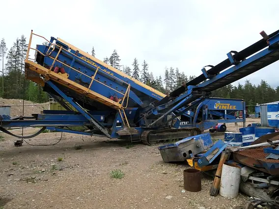 Дробильная установка FINTEC SANDVIK 542 2006 года б/у