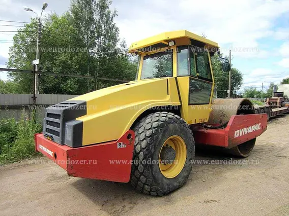 Дорожный каток Dynapac CA512D 2008 года б/у