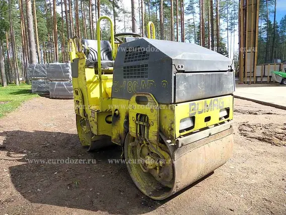 Дорожный каток Bomag BW 80 AD-2 2001 года б/у фото 2