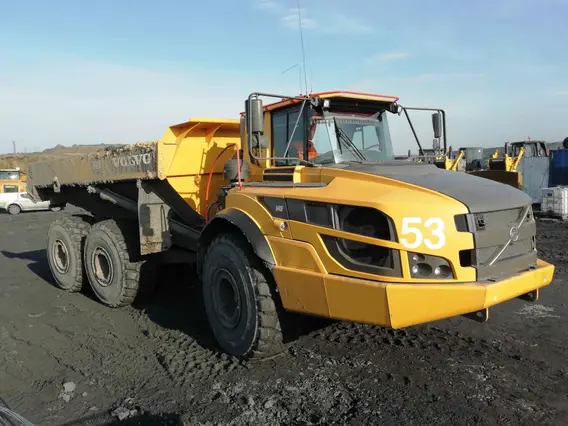 Карьерный самосвал Volvo A40F 2016 года б/у фото 3
