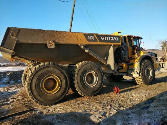 Карьерный самосвал Volvo A 40 2017 года б/у фото 2