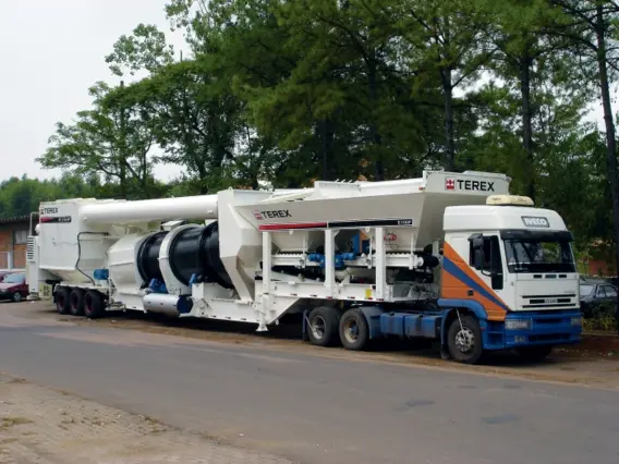 Мобильный асфальтобетонный завод Terex E100P 2011 года б/у фото 2