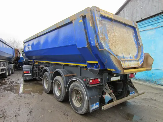 Самосвальный полуприцеп Wielton SN 3 2014 года б/у