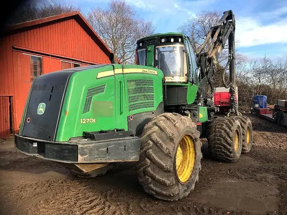 Харвестер John Deere 1270E 2010 года б/у фото 2