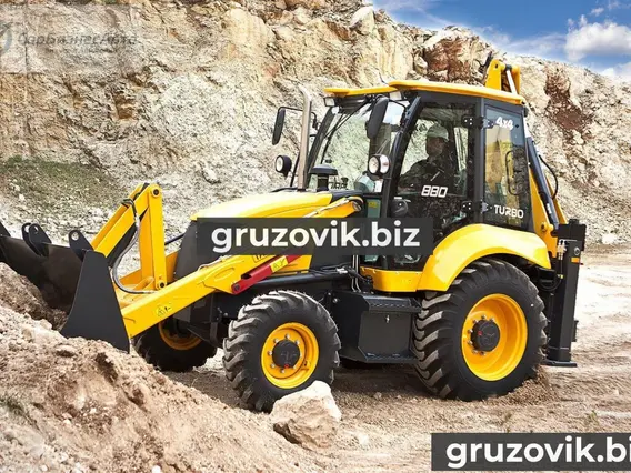 Экскаватор-погрузчик ELAZ BL 880 Plus 2017 года новый фото 2