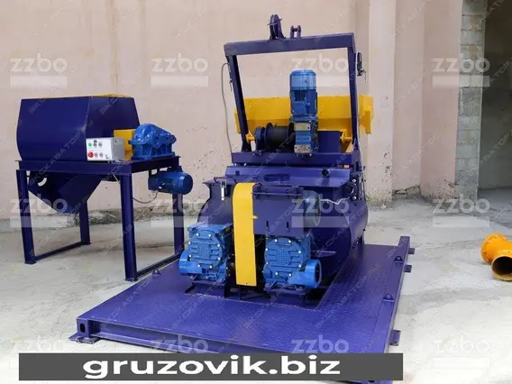 Бетоносмеситель ZZBO БП-2Г-375с 2019 года б/у фото 3