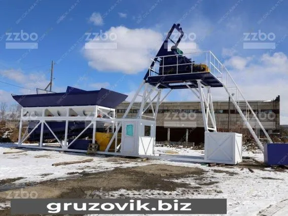 Мобильный асфальтобетонный завод ZZBO Компакт-60 2019 года б/у