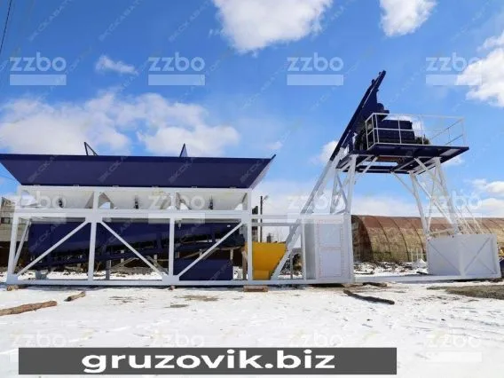 Мобильный асфальтобетонный завод ZZBO Компакт-60 2019 года б/у фото 5