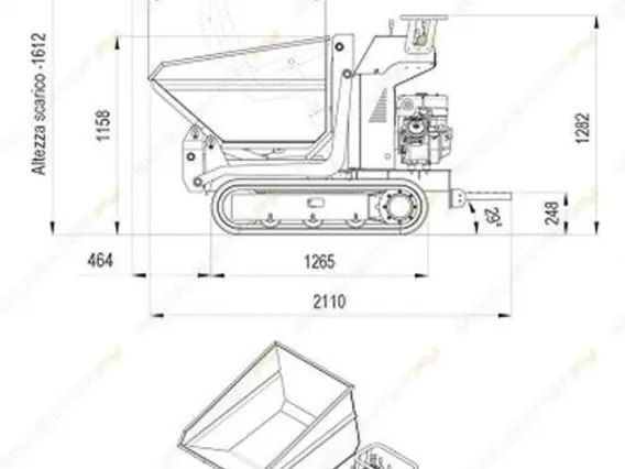 Бетоносмеситель TAKEUCHI H85EAS 2018 года б/у фото 2