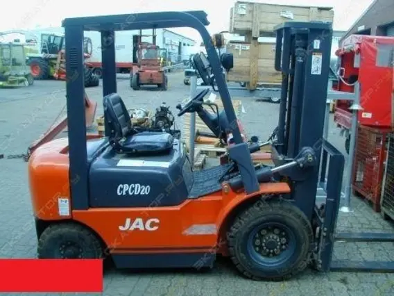 Вилочный погрузчик JAC CPCD20 2017 года б/у