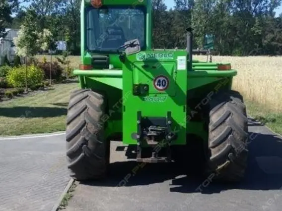 Телескопический погрузчик MERLO 40.7 TURBO FARMER 2008 года новый фото 4