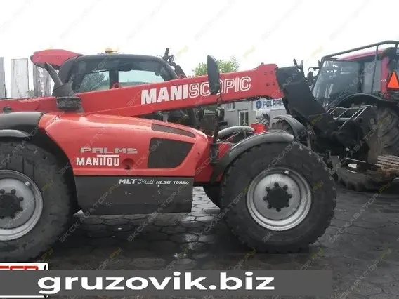 Телескопический погрузчик Manitou MLT742 2005 года б/у