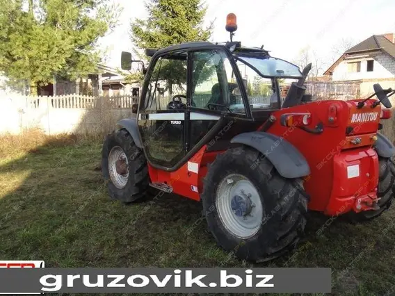 Телескопический погрузчик Manitou MLT 634-120 2007 года б/у фото 4