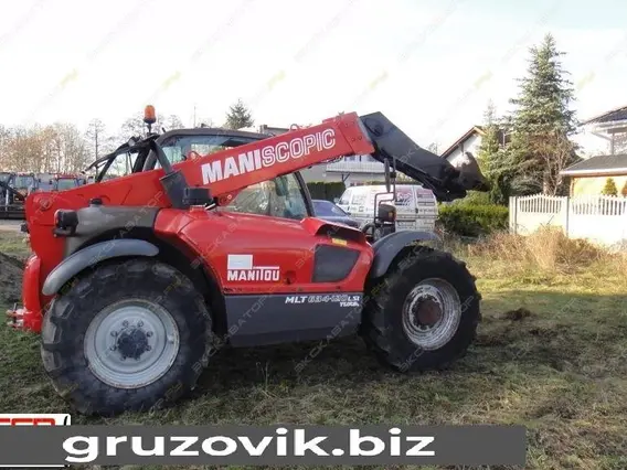 Телескопический погрузчик Manitou MLT 634-120 2007 года б/у фото 5