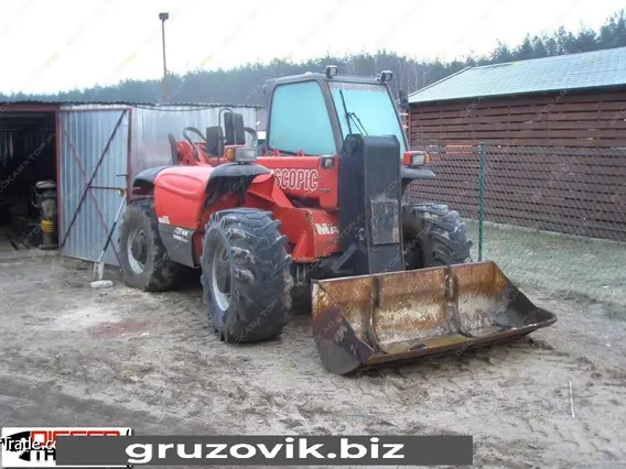 Телескопический погрузчик Manitou MVT 675 2005 года б/у