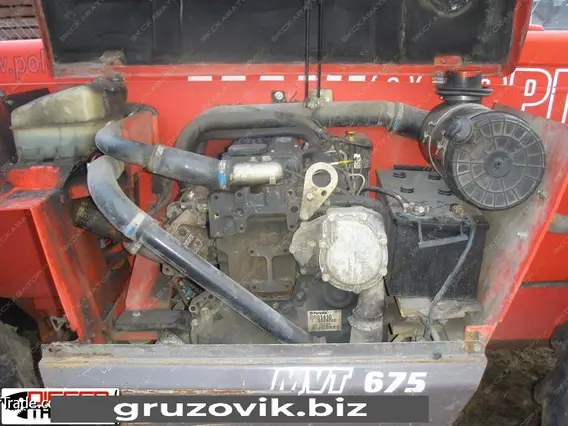 Телескопический погрузчик Manitou MVT 675 2005 года б/у фото 4