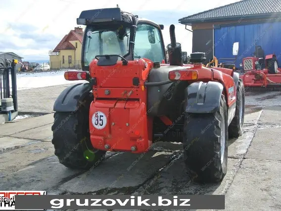 Телескопический погрузчик Manitou MLT 741-120 LSU 2004 года б/у фото 5