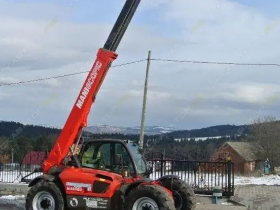 Телескопический погрузчик Manitou MLT 741-120 LSU 2004 года б/у фото 7