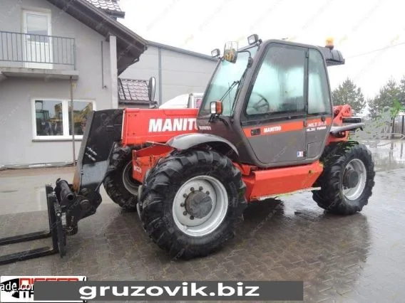Телескопический погрузчик Manitou MLT 845-120 2010 года б/у фото 2