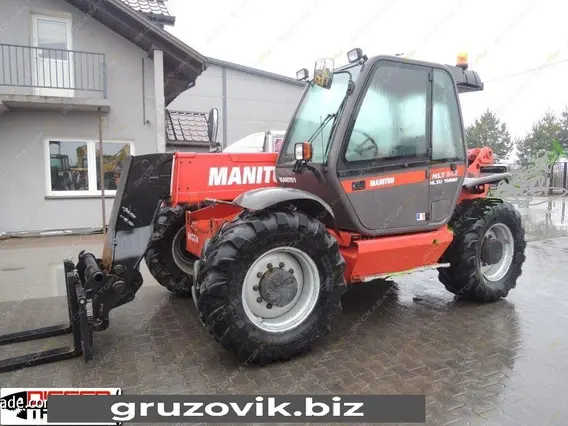 Телескопический погрузчик Manitou MLT 845-120 2010 года б/у фото 2