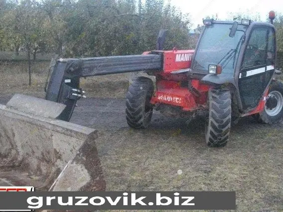 Телескопический погрузчик Manitou MLT 523 2006 года б/у фото 6