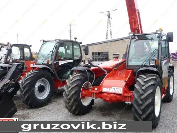 Телескопический погрузчик Manitou MLT 634-120 2005 года б/у фото 4
