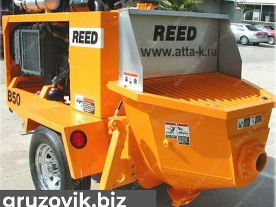 Прицепной бетононасос REED В50 2024 года новый фото 4