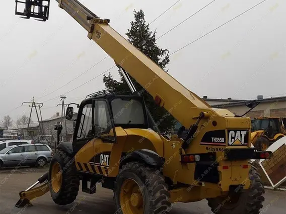 Телескопический погрузчик Caterpillar TH355B 2005 года б/у