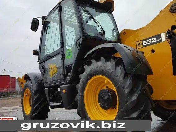 Телескопический погрузчик JCB 533-105 2007 года б/у фото 3