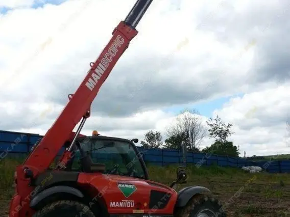 Телескопический погрузчик Manitou MLT 731 T 2009 года б/у фото 2