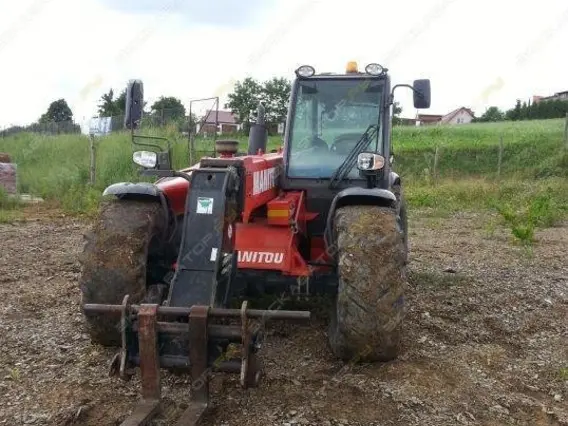 Телескопический погрузчик Manitou MLT 731 T 2009 года б/у фото 5