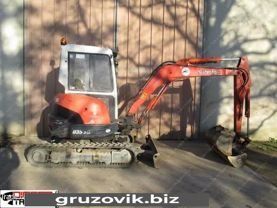 Экскаватор Kubota U35-3A 2007 года б/у фото 2
