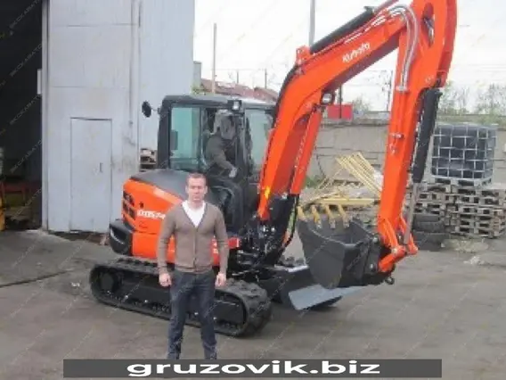Экскаватор Kubota KX057-4 2019 года б/у фото 2