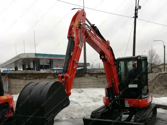 Экскаватор Kubota KX057-4 2019 года б/у фото 6