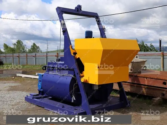 Бетоносмеситель ZZBO БП-2Г-750с 2019 года б/у фото 2