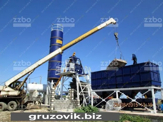 Мобильный асфальтобетонный завод ZZBO Скип-30 2019 года б/у фото 3